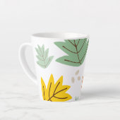 Autumn Leaf Herfst Fun Latte Mok (Linkerhoek)