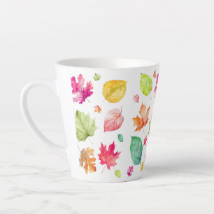 Autumn Leaf Latte Mok