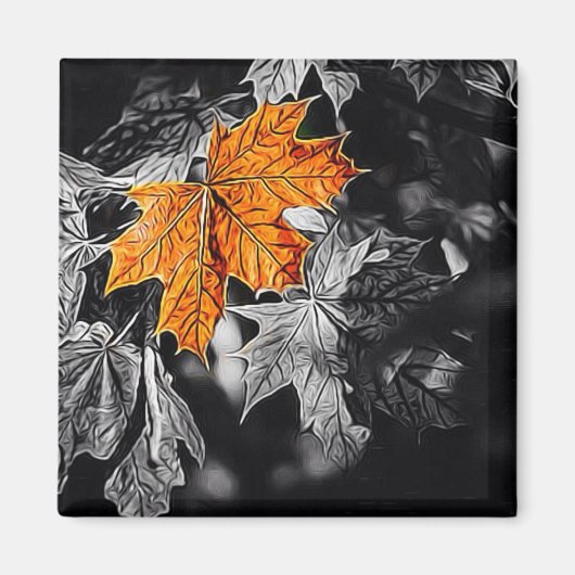 Autumn Leaf Magneet (Voorkant)