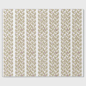 Autumn Leaf Matte Wrapping Paper Cadeaupapier (Vlak)