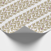 Autumn Leaf Matte Wrapping Paper Cadeaupapier (Hoek)