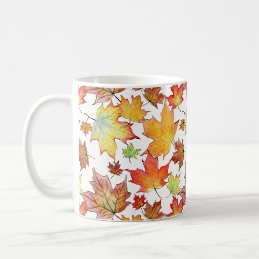Autumn Leaf Mok -  (Links)