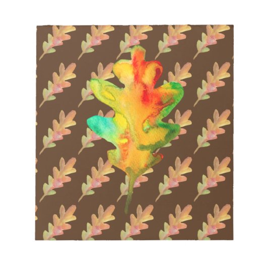 Autumn Leaf Notitieblok (Voorkant)