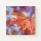 Autumn Leaf Painting Notitieboek (Achterkant)