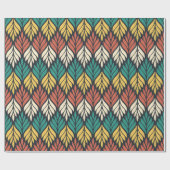 Autumn Leaf Pattern Cadeaupapier (Vlak)