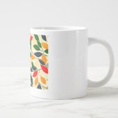 Autumn Leaf Pattern Extra Grote Beker (Rechts)