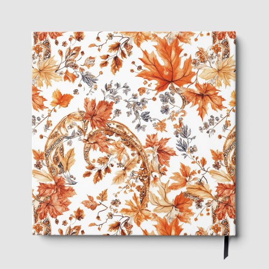 Autumn Leaf Pattern Gastenboek (Achterkant)