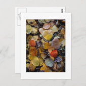 "Autumn Leaf Puzzle" Briefkaart (Voorkant / Achterkant)