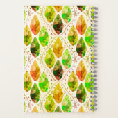 Autumn Leaf Spiral Notebook Notitieboek (Achterkant)