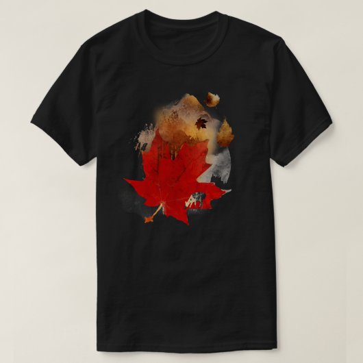 Autumn Leaf T-shirt (Design voorkant)
