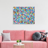 Autumn Leaves Abstract Canvas Afdruk (Insitu (Woonkamer))