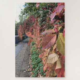 Autumn Leaves Along Regent's Canal London Verenigd Legpuzzel