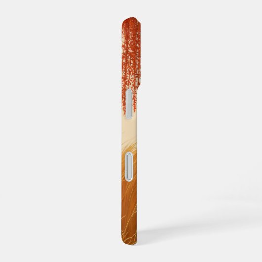 Autumn Leaves and Golden Field Phone Case iPhone 16 Hoesje (Rechterkant)