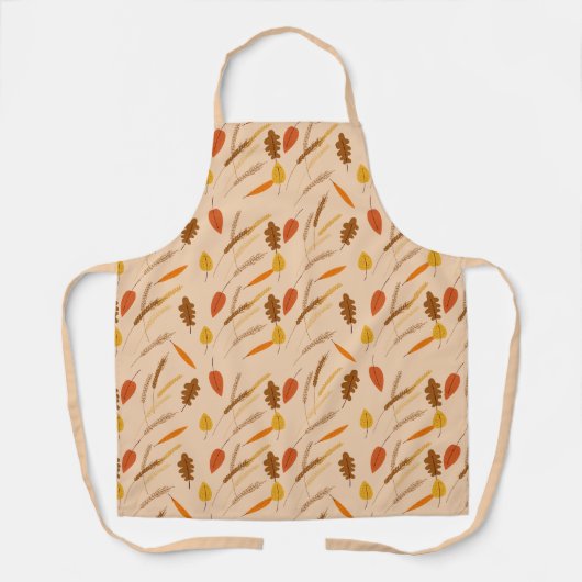 Autumn Leaves Apron Schort (Voorkant)