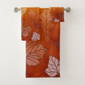 Autumn Leaves Bad Handdoek (Insitu)