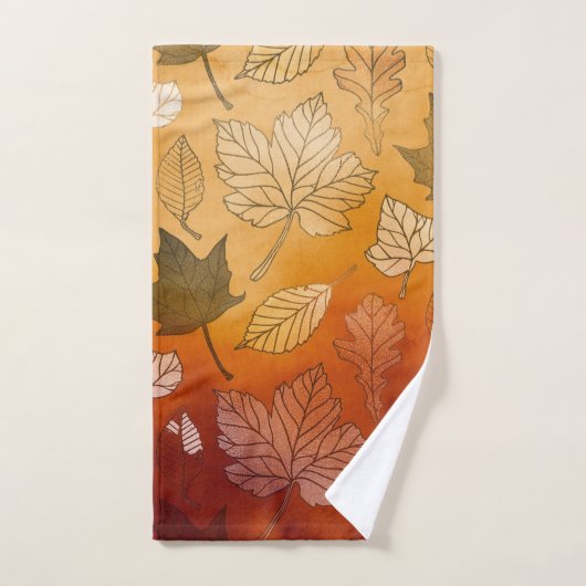 Autumn Leaves Bad Handdoek (Handdoek)