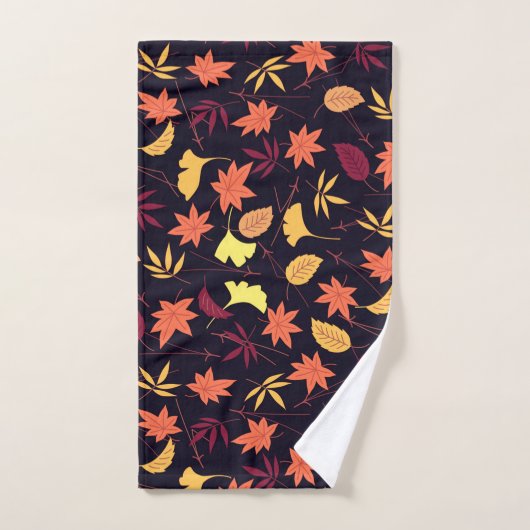 Autumn Leaves Bath Towel Set Herfst Bad Handdoek (Handdoek)