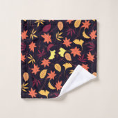 Autumn Leaves Bath Towel Set Herfst Bad Handdoek (Wasdoekje)