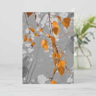 Autumn Leaves Bedankkaart