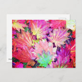 Autumn Leaves Briefkaart (Voorkant / Achterkant)