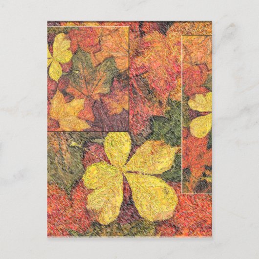 Autumn Leaves Briefkaart (Voorkant)