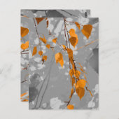 Autumn Leaves Briefkaart (Voorkant / Achterkant)