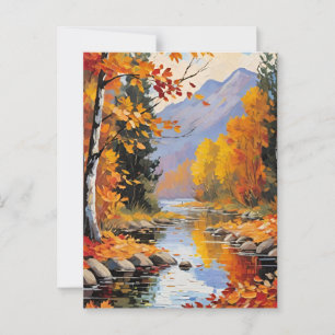 Autumn Leaves Briefkaart