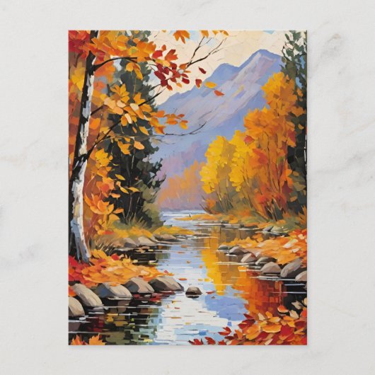 Autumn Leaves Briefkaart (Voorkant)