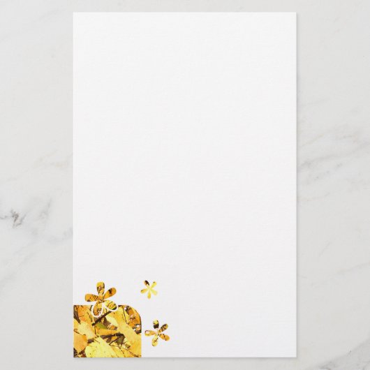 AUTUMN LEAVES BRIEFPAPIER (Voorkant)