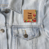 Autumn Leaves Button (In situ)
