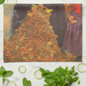 Autumn Leaves by Sir John Everett Millais Theedoek (Gevouwen)