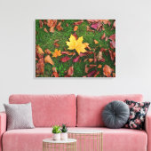 Autumn Leaves Canvas Afdruk (Insitu (Woonkamer))