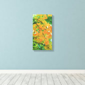 Autumn Leaves Canvas Afdruk (Insitu (Houten vloer))