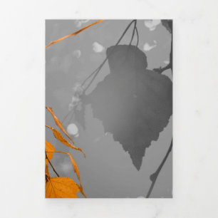 Autumn Leaves Drieluik Wenskaart