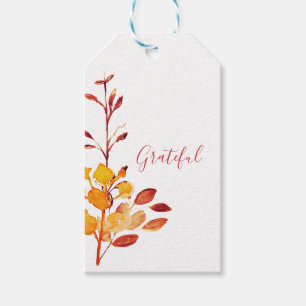 Autumn Leaves en Branches Grateful Cadeaulabel