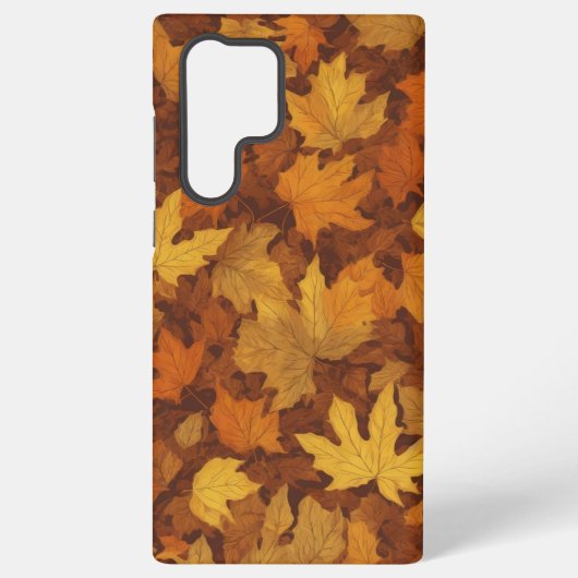 Autumn Leaves Falling Samsung Galaxy Hoesje (Achterkant)