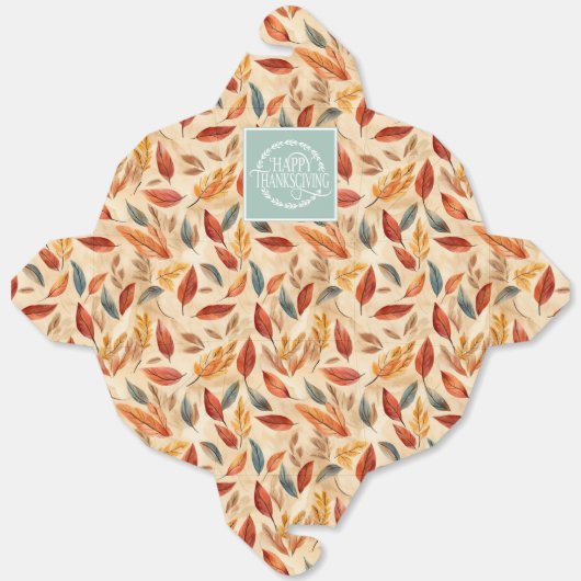 Autumn Leaves Favor Gift Box Bedankdoosjes (Ongevouwen)