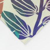 Autumn Leaves Fine Floral Achtergrond Fleece Deken (Hoek)