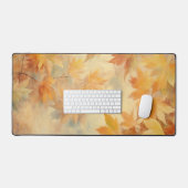 Autumn Leaves Foliage Desk Mat (Clavier et souris)