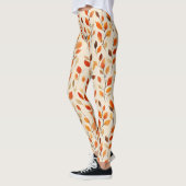 Autumn Leaves Herfst Pattern Leggings (Links)