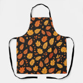 Autumn Leaves Herfst Pattern Schort (Voorkant)