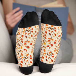 Autumn Leaves Herfst Pattern Sokken