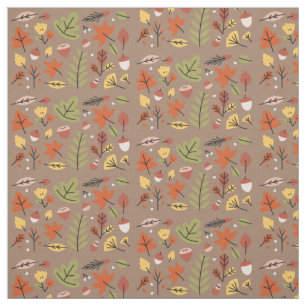 Autumn Leaves Herfst Patterned Harvest Stof