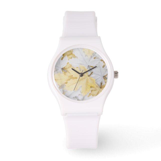 Autumn Leaves Horloge (Voorkant)