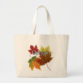 AUTUMN LEAVES IN OREGON GROTE TOTE BAG (Voorkant)