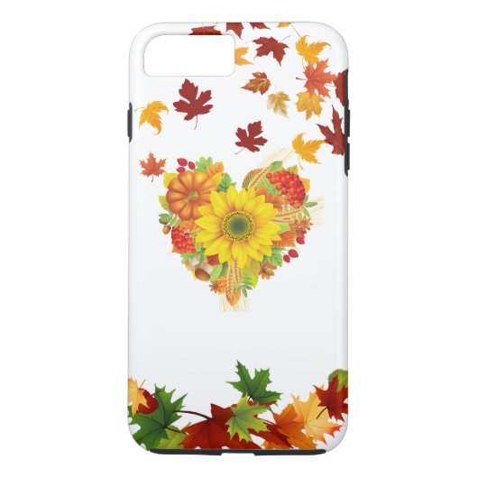 Autumn Leaves iPhone Case (Achterkant)