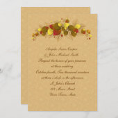 Autumn Leaves Kaart (Voorkant / Achterkant)