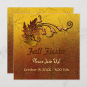 Autumn Leaves Kaart (Voorkant / Achterkant)