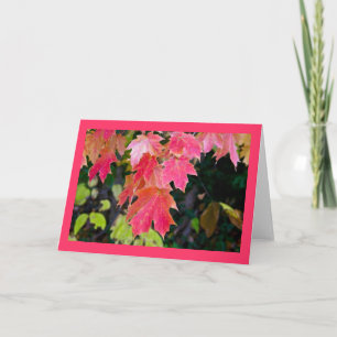Autumn Leaves Kaart