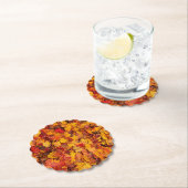 AUTUMN LEAVES KARTONNEN ONDERZETTERS (Insitu)